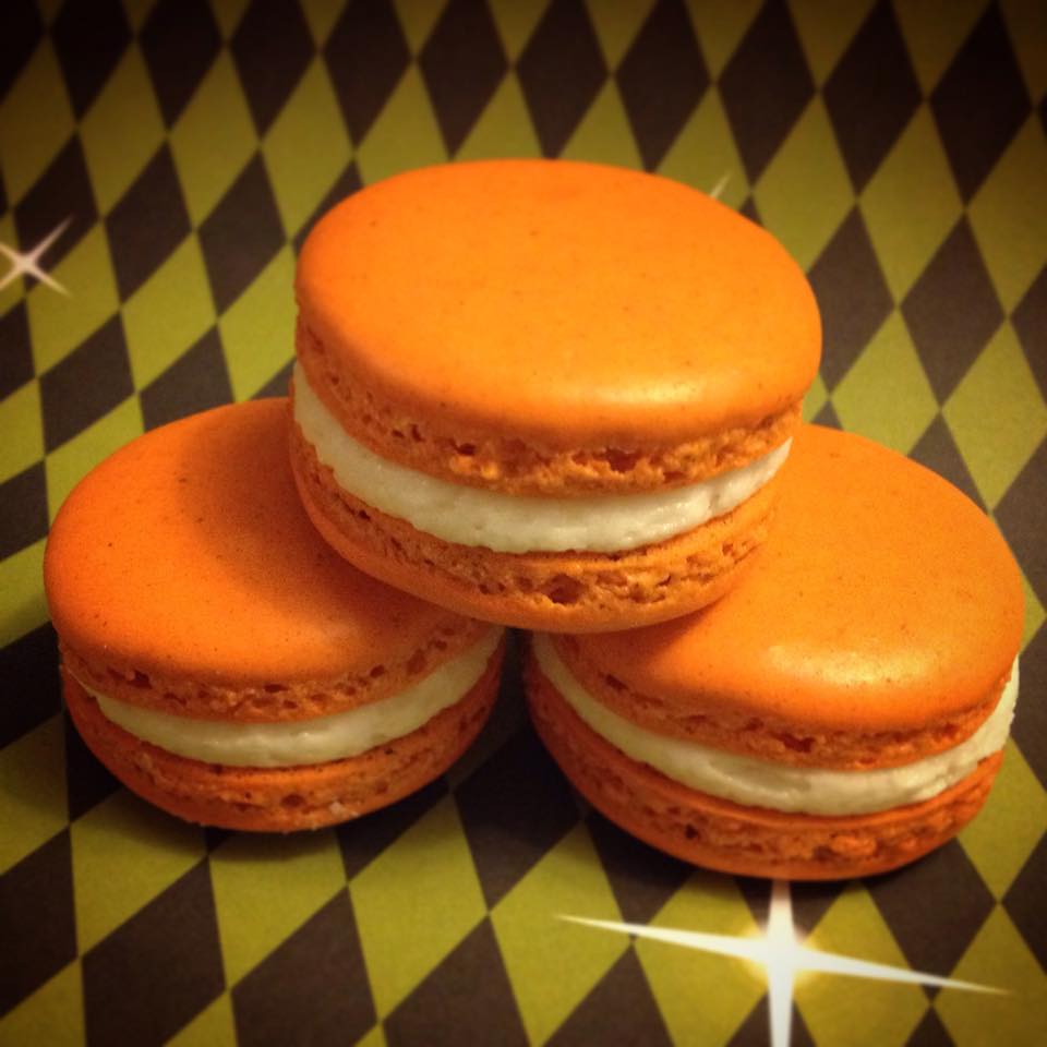 Pumpkin Spice Macarons