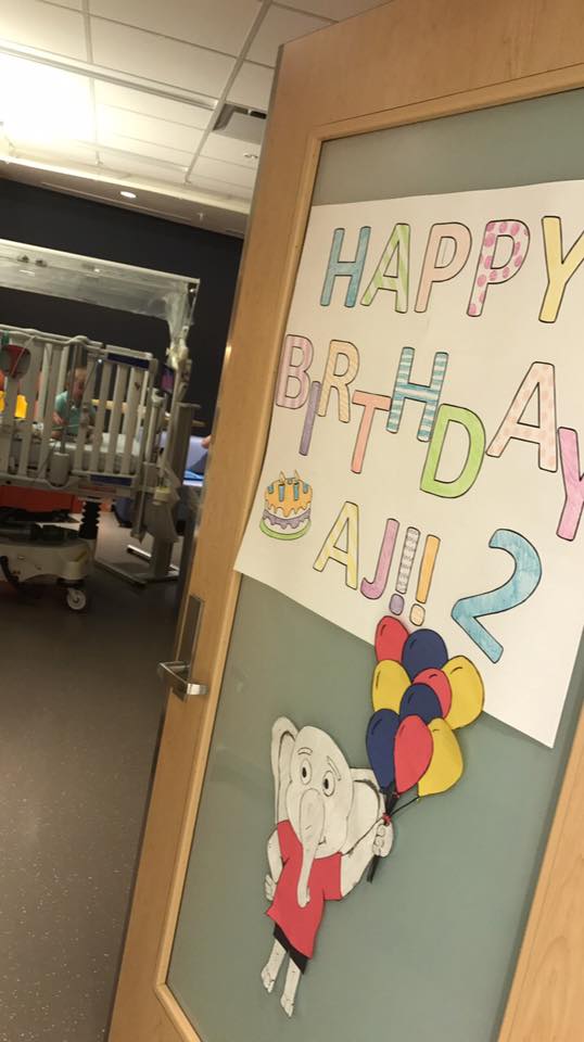 2nd Birthday – In the Hospital