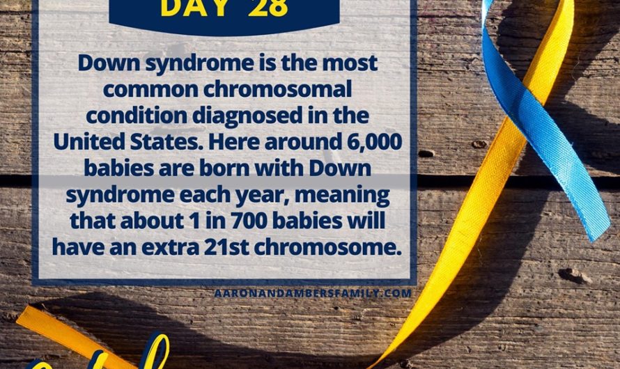 How Common Is It? – Down Syndrome Awareness Month – Day 28