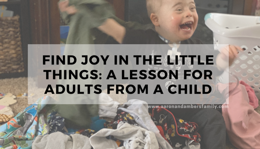 Finding Joy in the Little Things